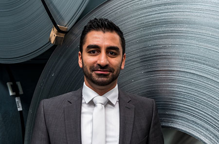 Zweites Portrait Moritz Raspe, Rechtsanwalt