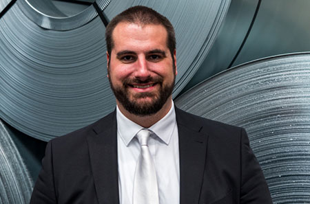 Zweites Portrait Moritz Raspe, Rechtsanwalt